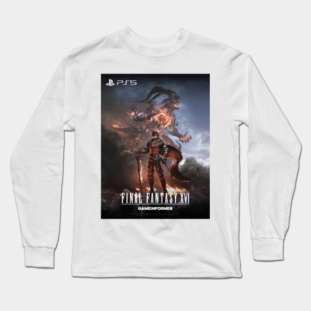 final fantasy xvi 16 Long Sleeve T-Shirt by charm3596